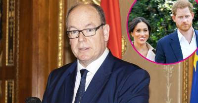 Prince Albert II of Monaco Says Prince Harry and Meghan Markle’s Tell-All Interview ‘Did Bother’ Him - www.usmagazine.com - Monaco - city Monaco
