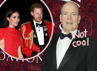 Prince Albert Of Monaco Was Bothered By Prince Harry & Meghan Markle’s Tell All! - perezhilton.com - Britain - Monaco