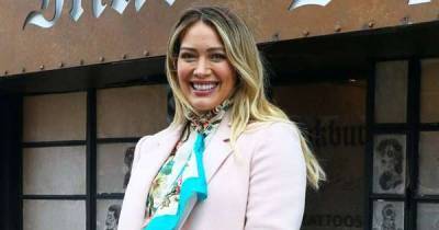 Hilary Duff gives birth to baby girl - www.msn.com - county Banks