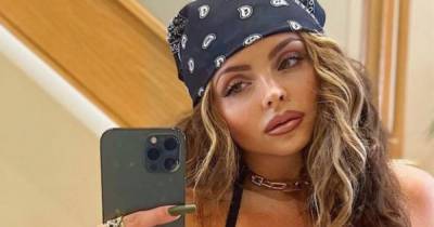 Jesy Nelson wows fans in £20 boohoo jeans as she returns to the recording studio - www.ok.co.uk
