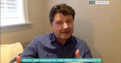 Emmerdale's Reece Dinsdale in hot water after 'blowing a few secrets' during This Morning appearance - www.manchestereveningnews.co.uk - Manchester - county Dale