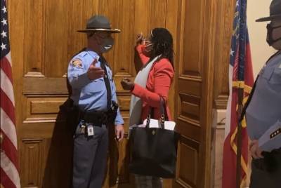 Black queer lawmaker Park Cannon arrested for interrupting signing of Georgia’s voter-restriction bill - www.metroweekly.com - Atlanta - Washington