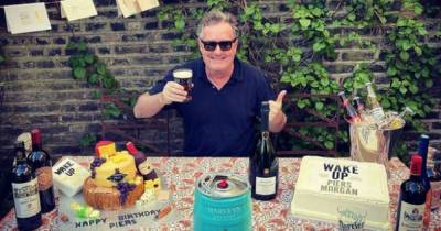 Inside Piers Morgan's booze-fuelled lockdown birthday BBQ after quitting Good Morning Britain - www.ok.co.uk - Britain - county Morgan