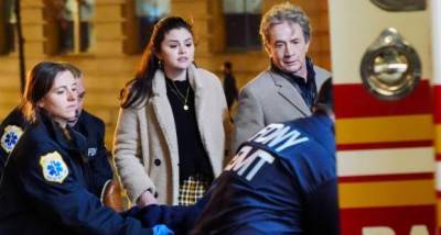 PHOTOS: Selena Gomez spotted shooting intense scene for Only Murders in the Building in NYC - www.pinkvilla.com - New York