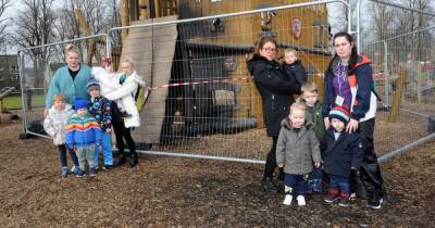 Play equipment wrecked by vandals in Renfrew set to be fixed by next week - www.dailyrecord.co.uk - county Robertson