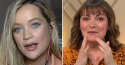 Laura Whitmore looks in shock as Lorraine Kelly appears to accidentally announce her unborn baby's gender - www.ok.co.uk - Scotland
