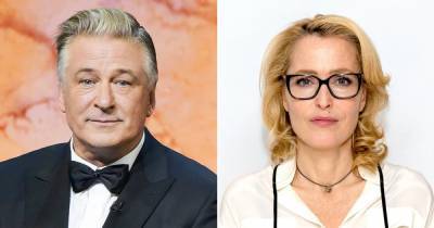 Alec Baldwin Deactivates Twitter After ‘A–holes’ Slam Joke About Gillian Anderson ‘Switching Accents’ - www.usmagazine.com - Britain - New York - USA
