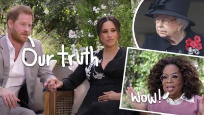 Racism, Suicidal Thoughts, & Royal Tears -- All The EXPLOSIVE Moments From Meghan Markle & Prince Harry's Tell-All Interview With Oprah! - perezhilton.com - Britain