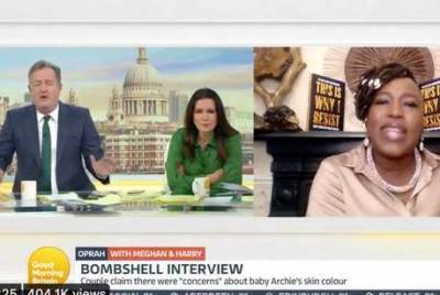 Piers Morgan accuses guest of ‘race-baiting’ during heated debate on Prince Harry and Meghan - www.msn.com - Britain - county Sussex