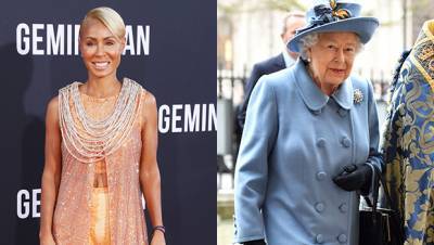 Jada Pinkett Smith Jokes That The Queen Should Do ‘Red Table Talk’ After Harry Meghan Talked To Oprah - hollywoodlife.com