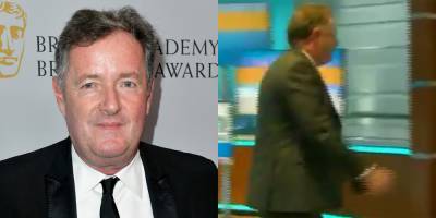 Piers Morgan Storms Off Live TV After Being Called Out for Meghan Markle & Prince Harry Comments (Video) - www.justjared.com - Britain