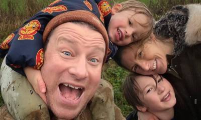 Jamie Oliver sparks fan reaction after sharing gorgeous never-before-seen photo with his sons - hellomagazine.com