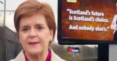 Nicola Sturgeon 'bribes Douglas Ross to mention independence' in hilarious Janey Godley voiceover - www.dailyrecord.co.uk - Scotland - county Ross - county Douglas