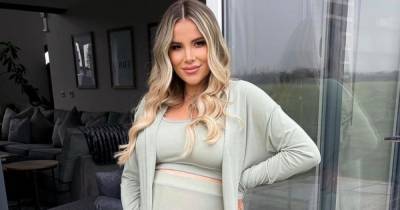 TOWIE star Georgia Kousoulou shows off gorgeous organic Moses basket ahead of baby son's arrival - www.ok.co.uk