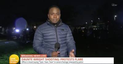 GMB presenter's report interrupted by '20 to 30' gunshots from protests in Minnesota - www.manchestereveningnews.co.uk - Britain - Minnesota - Manchester