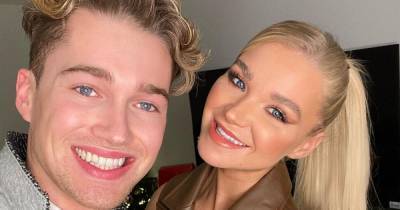 Abbie Quinnen has 'best day' with AJ Pritchard after horror fire accident as pair enjoy romantic date - www.ok.co.uk - county Garden
