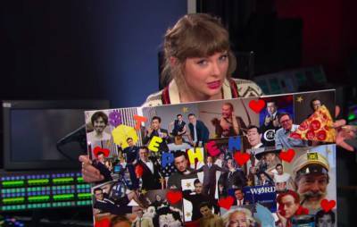 Watch Taylor Swift try to convince Stephen Colbert ‘Hey Stephen’ isn’t about him - www.nme.com