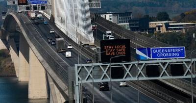 Police close Queensferry Crossing both ways as cops race to scene amid 'concern for person' - www.dailyrecord.co.uk - Scotland
