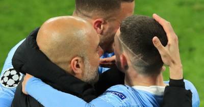 Man City fans love Phil Foden's celebration with Pep Guardiola after goal against Borussia Dortmund - www.manchestereveningnews.co.uk - Manchester - Germany