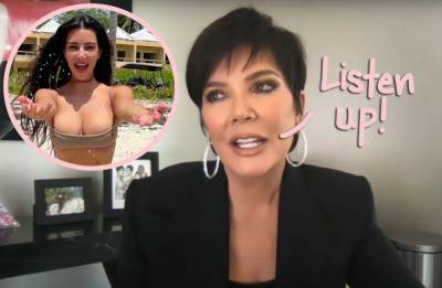 Kris Jenner Offers Up Divorce Advice To Daughter Kim Kardashian: 'The Kids Come First' - perezhilton.com