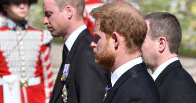 Prince William ‘asked Peter Phillips to stand between himself and Prince Harry’ at Prince Philip’s funeral - www.ok.co.uk