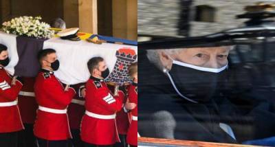 PHOTOS: Prince Philip laid to rest in Royal Vault as Queen, Prince William & Prince Harry come together - www.pinkvilla.com