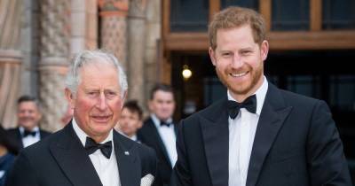 Prince Harry set to ‘meet with dad Prince Charles’ before returning to US after Prince Philip’s funeral - www.ok.co.uk - USA