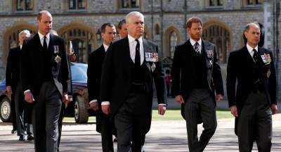 Prince William and Prince Harry's tense reunion at Prince Philip's funeral - www.newidea.com.au