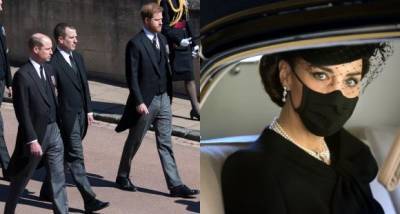 Kate Middleton eased tension between Prince William & Prince Harry as 'peacemaker' at Prince Philip's funeral? - www.pinkvilla.com