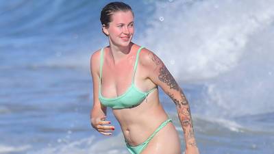 Ireland Baldwin Shares A View Of Her New ‘Yeehaw’ Tattoo In Tiny Bikini At The Beach – See Pic - hollywoodlife.com - Ireland