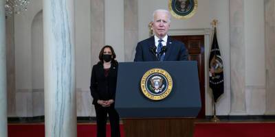 President Biden & Vice President Harris Address the Nation After George Floyd Murder Trial - www.justjared.com
