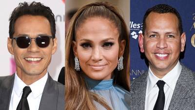 Jennifer Lopez Is Leaning on Ex-Husband Marc Anthony After Her Split From Alex Rodriguez - stylecaster.com