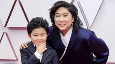 Nine-Year-Old 'Minari' Star Alan S. Kim Was Caught Dancing on Oscars 2021 Red Carpet & It's So Sweet - www.justjared.com - Los Angeles