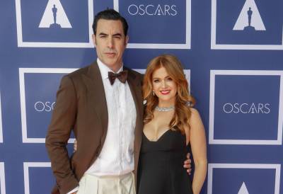 Sacha Baron Cohen, Isla Fisher Celebrate Oscar Night In Australia - etcanada.com - Australia