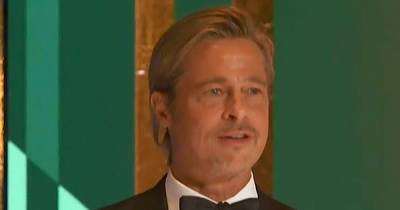 Brad Pitt Gives Shout-Out to Leo DiCaprio While Presenting Best Supporting Actress at Oscars 2021 - www.usmagazine.com - Los Angeles