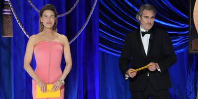 Renee Zellweger & Joaquin Phoenix Return to the Oscars to Present The Final Awards at Oscars 2021 - www.justjared.com - France - Los Angeles