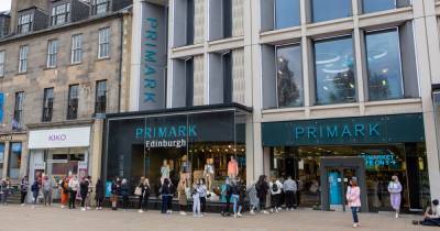 Primark shoppers form huge queues as stores reopen in Scotland amid lockdown easing - www.dailyrecord.co.uk - Scotland
