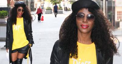 Sinitta, 52, wows in black leather shorts and knee-high boots - www.msn.com