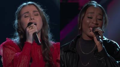 'The Voice': Anna Grace and Gihanna Zoe Give Coach Kelly Clarkson 'Chills' - www.etonline.com