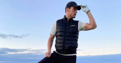 Sam Heughan sends fans wild as he poses in golf gear for 'freedom' pic - www.dailyrecord.co.uk - Scotland