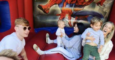 Inside Ronan Keating's son Cooper's fourth birthday celebrations including a Spider-Man bouncy castle - www.msn.com