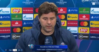 Mauricio Pochettino says Kevin De Bruyne should have been sent off for Man City vs PSG - www.manchestereveningnews.co.uk - Manchester