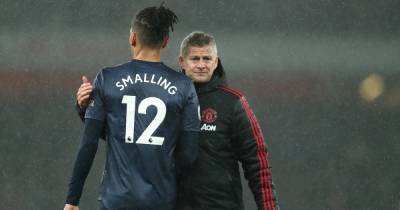Solskjaer sends message to former Manchester United players Chris Smalling and Henrikh Mkhitaryan - www.manchestereveningnews.co.uk - Italy - Manchester - Rome