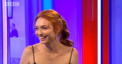 Poldark star Eleanor Tomlinson looks unrecognisable as she undergoes gothic makeover for new drama Intergalactic - www.ok.co.uk