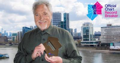 Tom Jones scores record-breaking Number 1 album with Surrounded By Time: “I am forever grateful” - www.officialcharts.com - Britain
