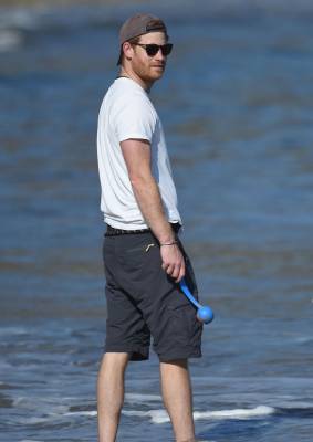Prince Harry Hits The Beach With Dog Pula In California - etcanada.com - California - Santa Barbara