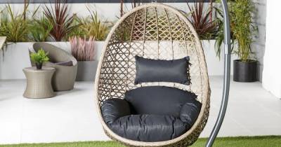 Aldi’s sell-out Hanging Egg Chair is back this Easter weekend - how to get one - www.dailyrecord.co.uk