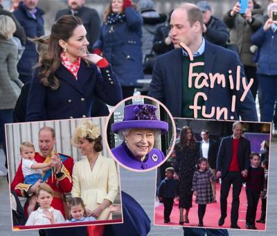 How Prince William & Kate Middleton's Cute Kids Celebrated Their Easter Holiday! - perezhilton.com