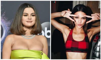 There is controversy surrounding Kendall Jenner and Selena Gomez wearing the same designer dress - us.hola.com