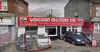 Burglars smash into Eccles dealership and steal eight cars - www.manchestereveningnews.co.uk - Manchester